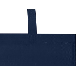 Экосил эко-сумка для конференций из нетканого материала, переработанного по стандарту GRS, объемом 6 л, темно-синий