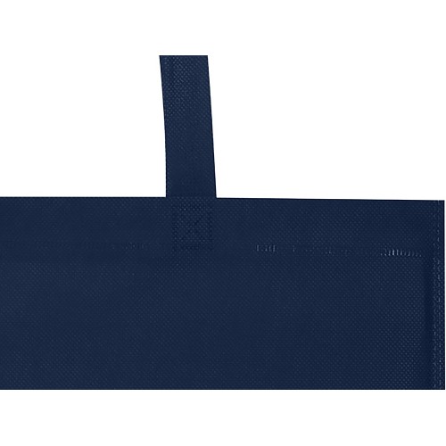 Экосил эко-сумка для конференций из нетканого материала, переработанного по стандарту GRS, объемом 6 л, темно-синий