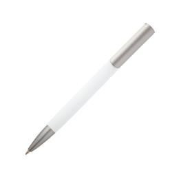 Ziguur шариковая ручка из переработанного алюминия - Белый (черные чернила)