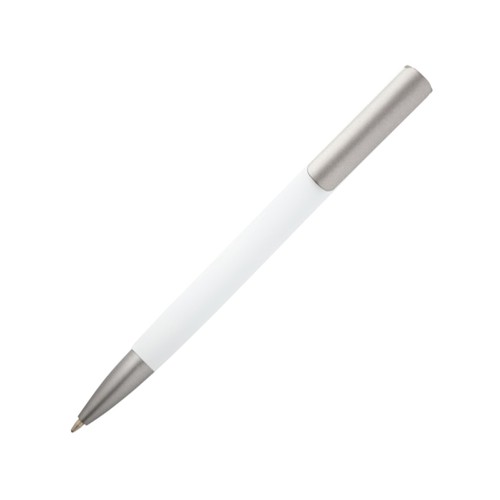 Ziguur шариковая ручка из переработанного алюминия - Белый (черные чернила)