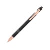 Nanna шариковая ручка с отделкой из розового золота - сплошной черный (черные чернила)
