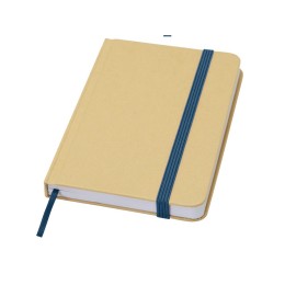 Reed блокнот формата А6 из переработанного материала в твердой обложке с простыми страницами - Синий