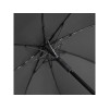 Зонт-трость 7915 Carbon» с куполом из переработанного пластика, полуавтомат, черный