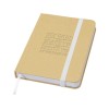 Reed блокнот формата А6 из переработанного материала в твердой обложке с простыми страницами - Белый
