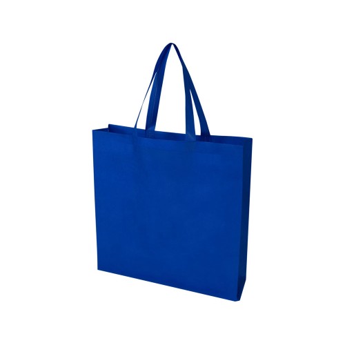 Экосил эко-сумка с ластовицей из нетканого материала, переработанного по стандарту GRS, объемом 12 л, королевский синий