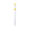 Unica шариковая ручка из переработанной пластмассы - Желтый (черные чернила)