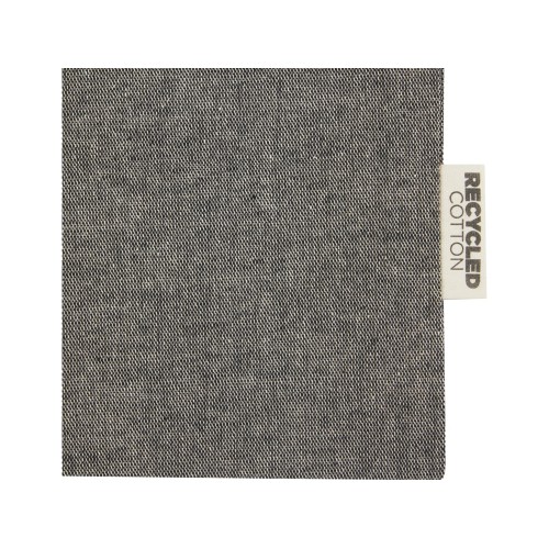 Большая подарочная сумка Pheebs объемом 4 л из хлопка плотностью 150 г/м2, черный