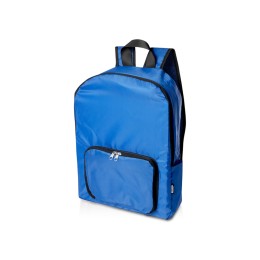 Складной рюкзак EcoFold объемом 15 л из переработанного ПЭТ-пластика - Ярко-синий