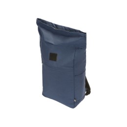 Рюкзак на липучке Vel из переработанного пластика, синий