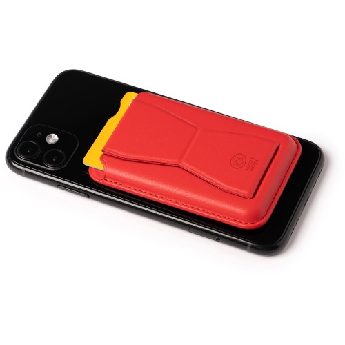 Картхолдер с подставкой "Sekun", красный