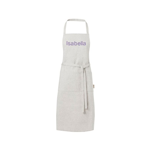Pheebs 200 g/m2 recycled cotton apron, серый яркий