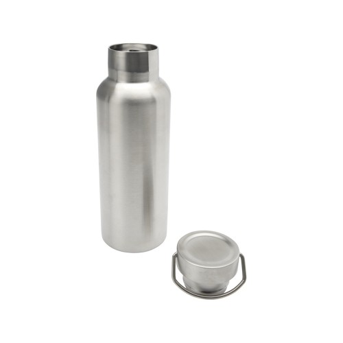 Бутылка для воды Thor из нержавеющей стали, сертифицированной по стандарту RCS, серебряный