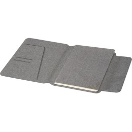 Портфолио A5 Andean из переработанного ПЭ, серый