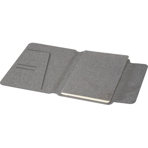 Портфолио A5 Andean из переработанного ПЭ, серый