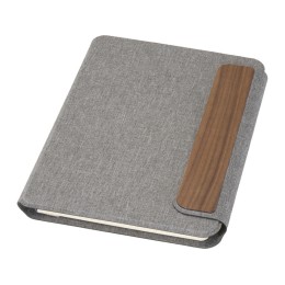 Портфолио A5 Andean из переработанного ПЭ, серый