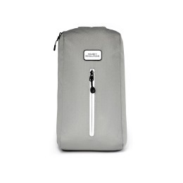 Сумка-слинг «Nomad» на одно плечо из водостойкого переработанного пластика, серый