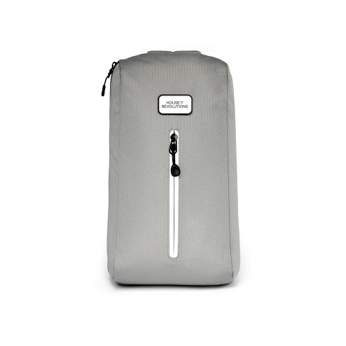 Сумка-слинг «Nomad» на одно плечо из водостойкого переработанного пластика, серый