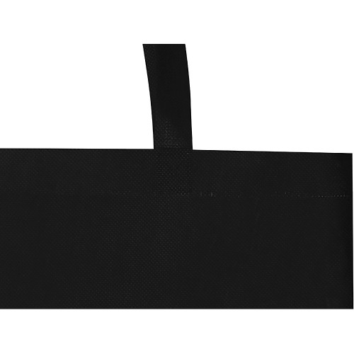 Экосил эко-сумка с ластовицей из нетканого материала, переработанного по стандарту GRS, объемом 12 л, черный