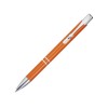Шариковая ручка Moneta из переработанного алюминия - Оранжевый