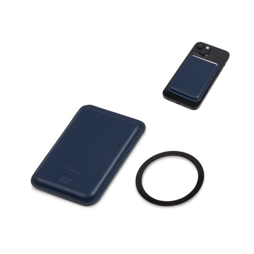 Магнитный картхолдер "Cairo", темно-синий