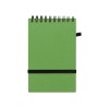 Блокнот B7 «Toledo S», зеленый