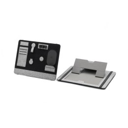 Складная подставка для ноутбука и органайзер для аксессуаров «Clipboard Pro»