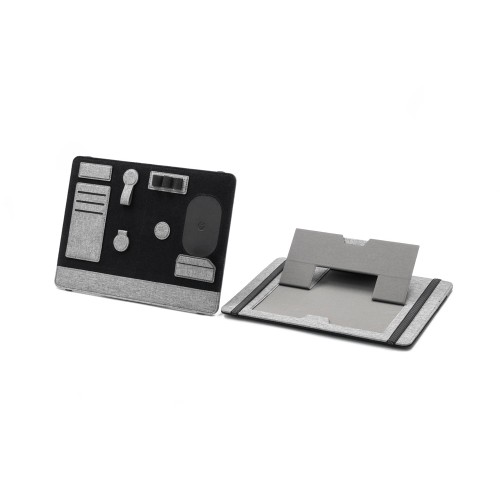 Складная подставка для ноутбука и органайзер для аксессуаров «Clipboard Pro»