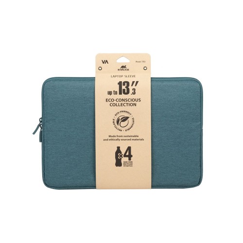 RIVACASE 7703 aquamarine ECO чехол для ноутбука 13.3-14" / 12