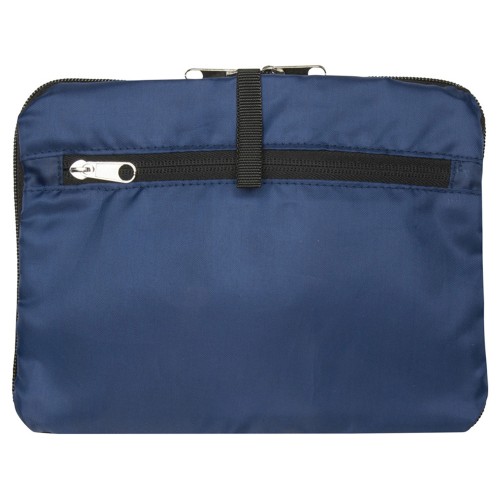 Складной рюкзак EcoFold объемом 15 л из переработанного ПЭТ-пластика - Темно - синий