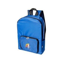 Складной рюкзак EcoFold объемом 15 л из переработанного ПЭТ-пластика - Ярко-синий