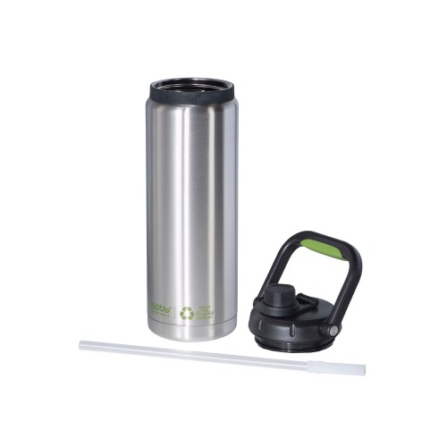 Вакуумный термос «Canyon Jug» из переработанной стали, серебристый, 1430 мл