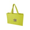 Пляжная эко-сумка Siam объемом 13 л из переработанной махровой ткани, сертифицированной GRS - Лайм