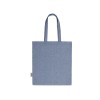 Сумка-тоут Pheebs из переработанного хлопка 150 г/м2, синий меланж