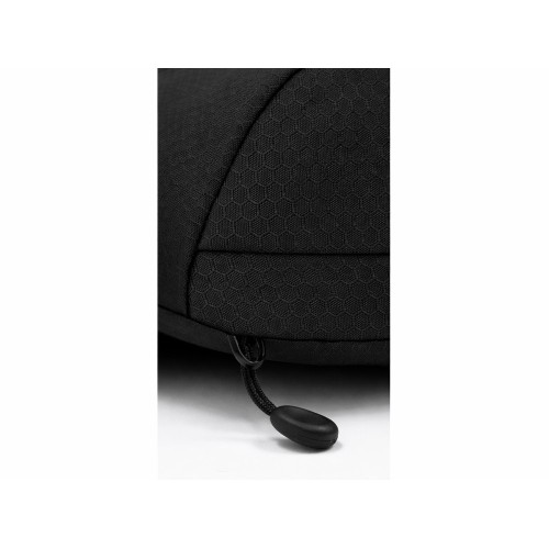 Сумка-слинг «Nomad» на одно плечо из водостойкого переработанного пластика, черный