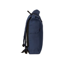 Рюкзак на липучке Vel из переработанного пластика, синий