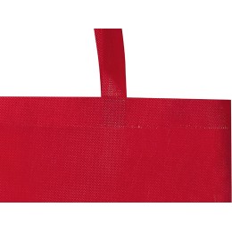 Экосил эко-сумка с ластовицей из нетканого материала, переработанного по стандарту GRS, объемом 12 л, красный