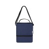 Tundra, сумка-холодильник из переработанного PET-пластика, для обеда, на 9 банок - Heather navy