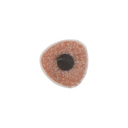 Трехгранный карандаш "Conti" из переработанных контейнеров, белый