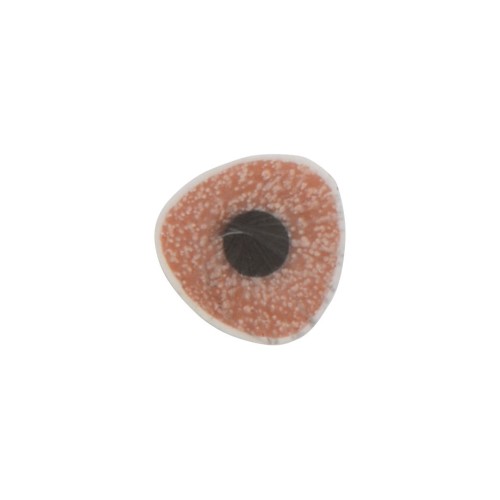 Трехгранный карандаш "Conti" из переработанных контейнеров, белый