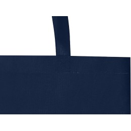Экосил эко-сумка с ластовицей из нетканого материала, переработанного по стандарту GRS, объемом 12 л, темно-синий