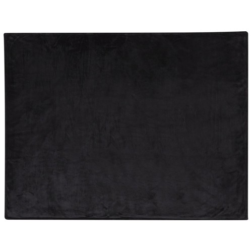 Эшн одеяло из переработанного шерпа GRS, черный