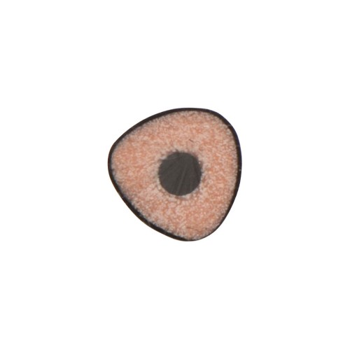 Трехгранный карандаш "Conti" из переработанных контейнеров, черный