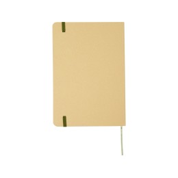 Nelida блокнот формата А5 в твердой обложке из переработанного картона - Зеленый лесной