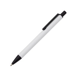 Ручка металлическая шариковая "Groove M Recy", белый