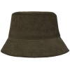Панама "Howson" из переработанного вельвета - Зеленый лесной