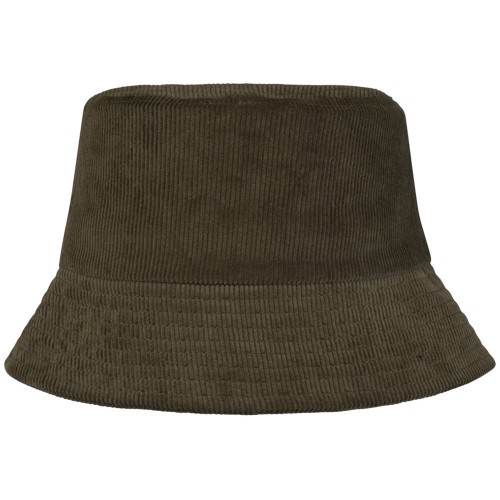 Панама "Howson" из переработанного вельвета - Зеленый лесной