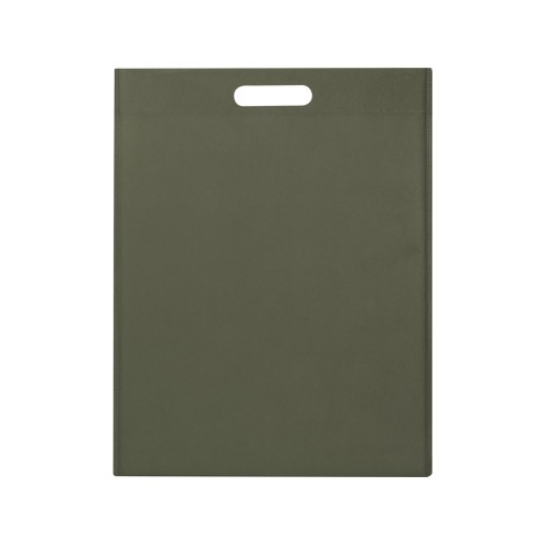 Экосил эко-сумка из нетканого материала из переработанных материалов по стандарту GRS объемом 5 л, зеленый лесной