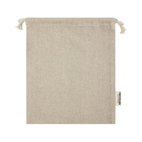 Средняя подарочная сумка Pheebs объемом 1,5 л из хлопка плотностью 150 г/м2, натуральный