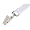 Ланъярд из RPET с клипом, белый