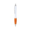 Nash шариковая ручка из переработанной пластмассы - Оранжевый (черные чернила)